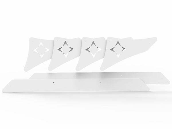 cross-reformer-arktus-acrilico-branco Kit de Acrílico para Cross Pilates Reformer – Arktus