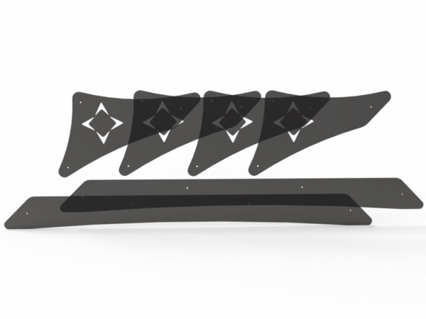 cross-reformer-arktus-acrilico-fume Kit de Acrílico para Cross Pilates Reformer – Arktus