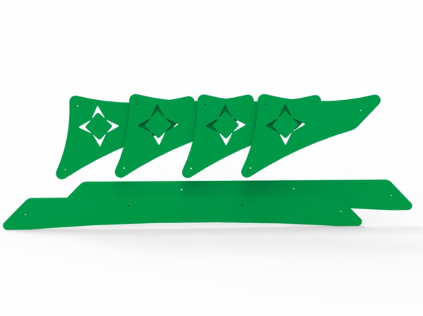 cross-reformer-arktus-acrilico-verde Kit de Acrílico para Cross Pilates Reformer – Arktus